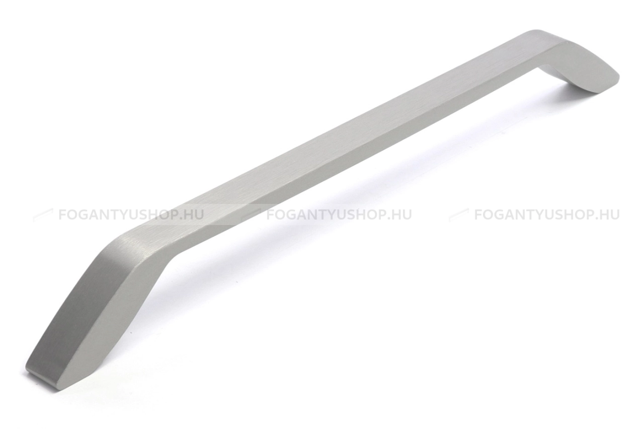 RUJZ DESIGN Bútorfogantyú - 638.27B - Szálcsiszolt nikkel NisatE - ABS műanyag - Több méretben gyártott fém bútorfogantyú