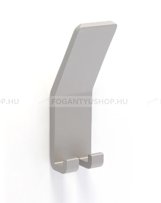 RUJZ DESIGN Kabát fogas - on 2187A - Ezüst Silver - ABS műanyag - Kombinált, kalaptartós fogas