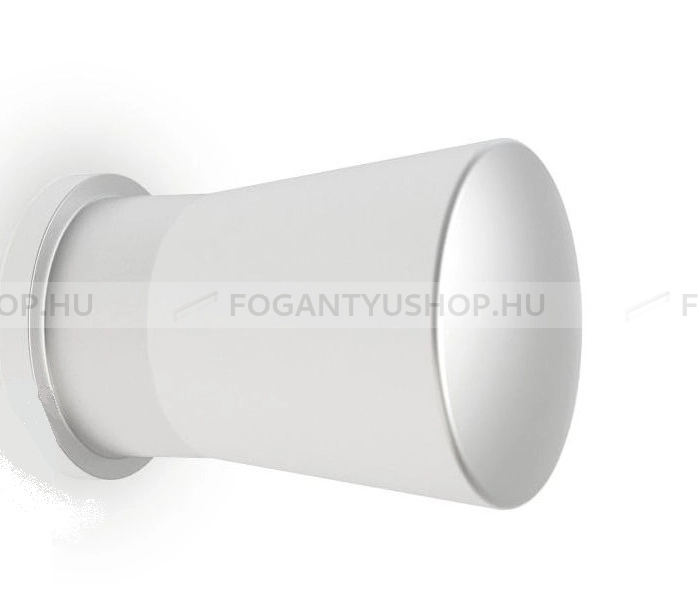RUJZ DESIGN Gombfogantyú - 823.18 Festett hatás - 1 furatos - Festett aluminium hatás MCrEL - ABS műanyag - Fém gombfogantyú, bútorgomb (szögletes, kerek)