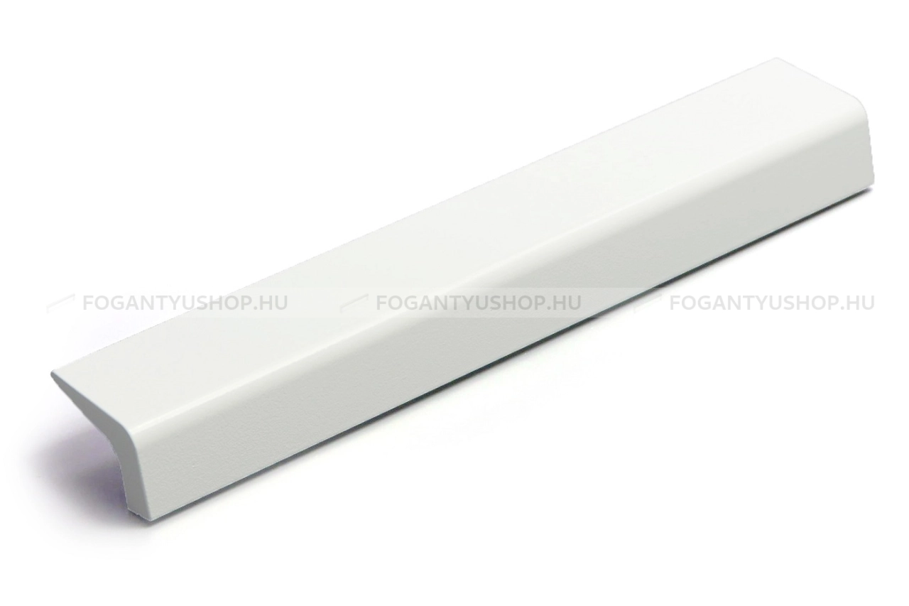 RUJZ DESIGN Bútor fogantyú - 567.19L Festett - Festett fehér WhiteL - ABS műanyag - Több méretben gyártott színes fém bútorfogantyú