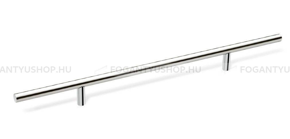 RUJZ DESIGN Bútor fogantyú - 611.08b - Fényes króm Cr - Zamak fém ötvözet - Több méretben gyártott fém bútorfogantyú