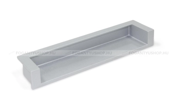 EMUCA Bútor fogantyú MODENA - 128 mm - Festett aluminium hatás - Zamak fém ötvözet