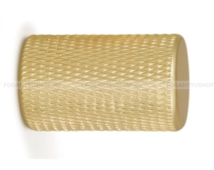 VIEFE Gomb fogantyú Gomb fogantyú GRAF - 1 furatos - Szálcsiszolt sárgaréz I. - Alumínium - Színes fém gombfogantyú, bút - 1 furatos -  - Alumínium