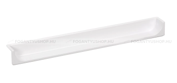 VIEFE Bútor fogantyú Bútor fogantyú HIDE - Festett fehér - Zamak fém ötvözet - Bútorajtó élére ültethető színes fém fogan -  - Zamak fém ötvözet