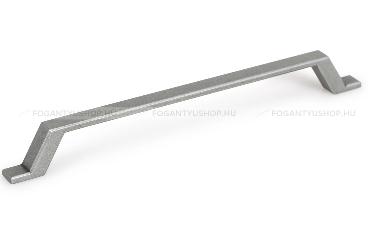 VIEFE Bútor fogantyú - VERSO 192 Vintage - furattáv 192 mm - Vintage grafit Vint2 - Zamak fém ötvözet - Klasszikus, vintage, antik fém bútorfogantyú