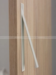 VIEFE Fogantyú Fogantyú CLOS - 128 mm - Festett fehér - Zamak fém ötvözet - Bútorajtó felületébe marható, süllyeszt - 128 mm -  - Zamak fém ötvözet