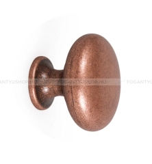 VIEFE Gomb fogantyú Gomb fogantyú DUKE - 1 furatos - Antikolt réz - Zamak fém ötvözet - Antikolt, vintage fém gombfogant - 1 furatos -  - Zamak fém ötvözet