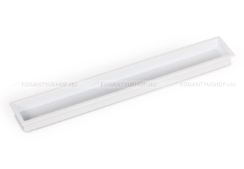 VIEFE Bútor fogantyú Bútor fogantyú CUBIC - Festett fehér - Zamak fém ötvözet - Bútorajtó felületébe marható, süllyeszthe - 0 mm -  - Zamak fém ötvözet