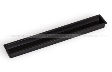 VIEFE Fogantyú Fogantyú CUBIC - Festett fekete - Zamak fém ötvözet - Bútorajtó felületébe marható, süllyeszthető fé - 0 mm -  - Zamak fém ötvözet