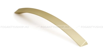 VIEFE Bútor fogantyú SMEE - Szálcsiszolt sárgaréz I. - Zamak fém ötvözet - Egy méretben gyártott színes fém bútorfogantyú