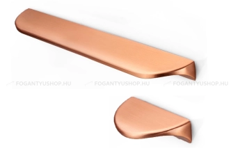 VIEFE Fogantyú Fogantyú NICK - Szálcsiszolt vörösréz - Zamak fém ötvözet - Több méretben gyártott színes fém bútorf -  - Zamak fém ötvözet