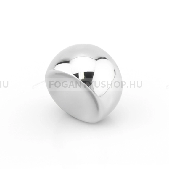 VIEFE-Fogantyu-BALL---Fenyes-krom---Fem-gombfogantyu-butorgomb-(szogletes-kerek)
