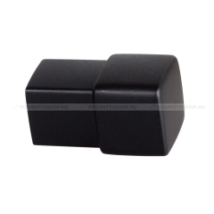 VIEFE Gomb fogantyú Gomb fogantyú BOXX - 1 furatos - Festett fekete - Alumínium - Színes fém gombfogantyú, bútorgomb - 1 furatos -  - Alumínium