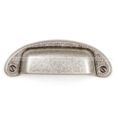 VIEFE Bútor fogantyú PETRA - 64 mm - Antik ezüst - Zamak fém ötvözet