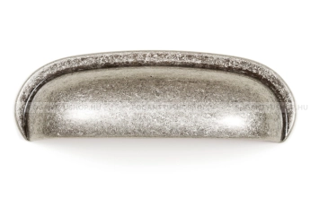 VIEFE Bútor fogantyú AURA - 64 mm - Antik ezüst - Zamak fém ötvözet