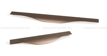 VIEFE Fogantyú Fogantyú NOMA - 19mm ajtóhoz - Szálcsiszolt antik bronz - Alumínium - Bútorajtó élére ültethető szín -  - Alumínium