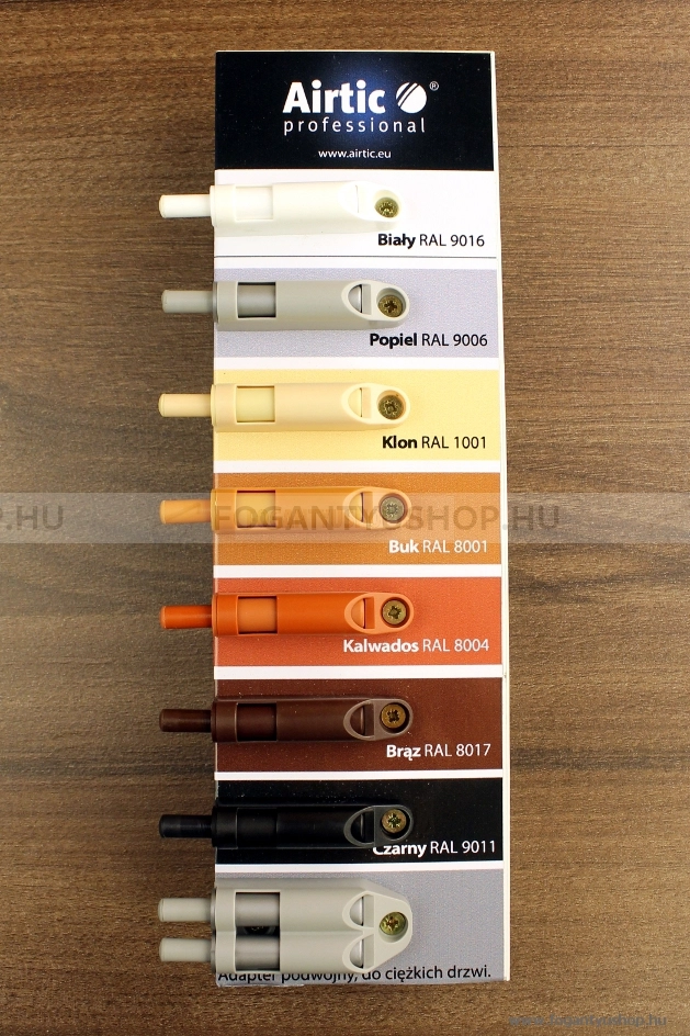 AIRTIC-PROFESSIONAL---Ajto-utkozescsillapito---2-es-szett---Muanyag---Feher-RAL9016