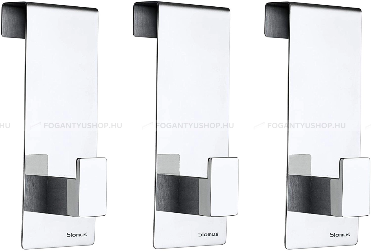 BLOMUS-MENOTO---Felakaszthato-fogas-szett-(3-db)---Rozsdamentes-acel---Kromozott