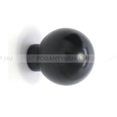 RUJZ DESIGN Fogantyú - 1 furatos - 109.20 - Fekete - Műanyag
