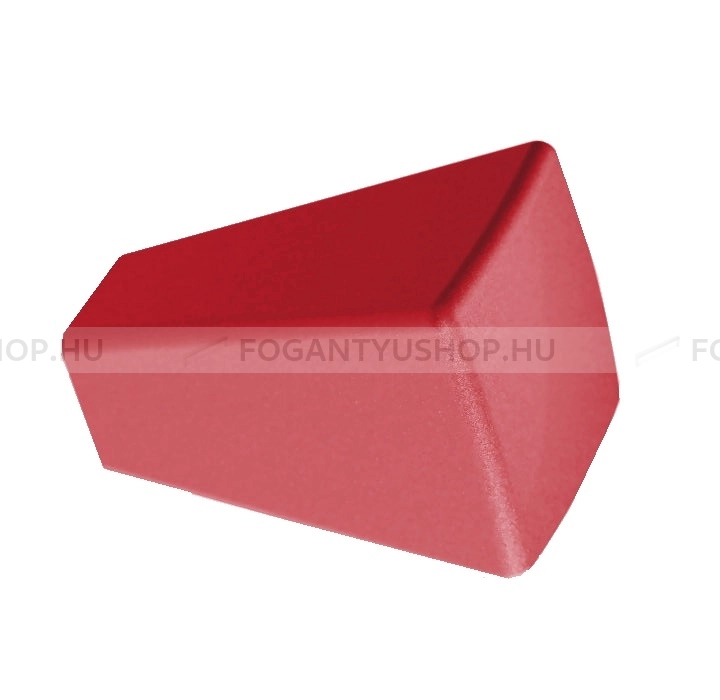 RUJZ DESIGN Gomb fogantyú - 199.15L Piros - 1 furatos - Piros rdeca1 410 - Zamak fém ötvözet - Színes fém gombfogantyú, bútorgomb