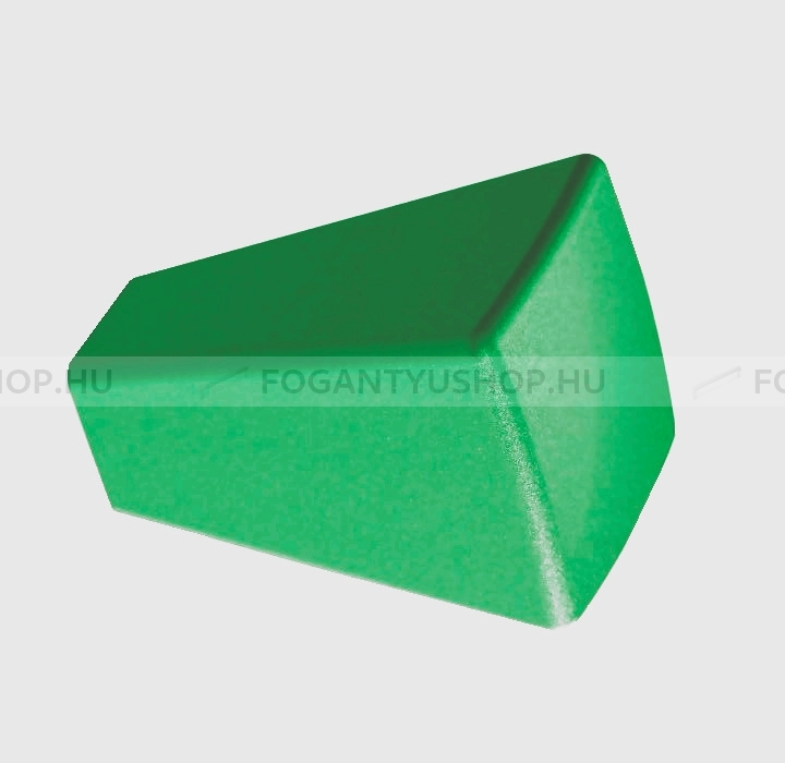 RUJZ DESIGN Bútorgomb - 199.15L - 1 furatos - Zöld  - Zamak fém ötvözet - Színes fém gombfogantyú, bútorgomb