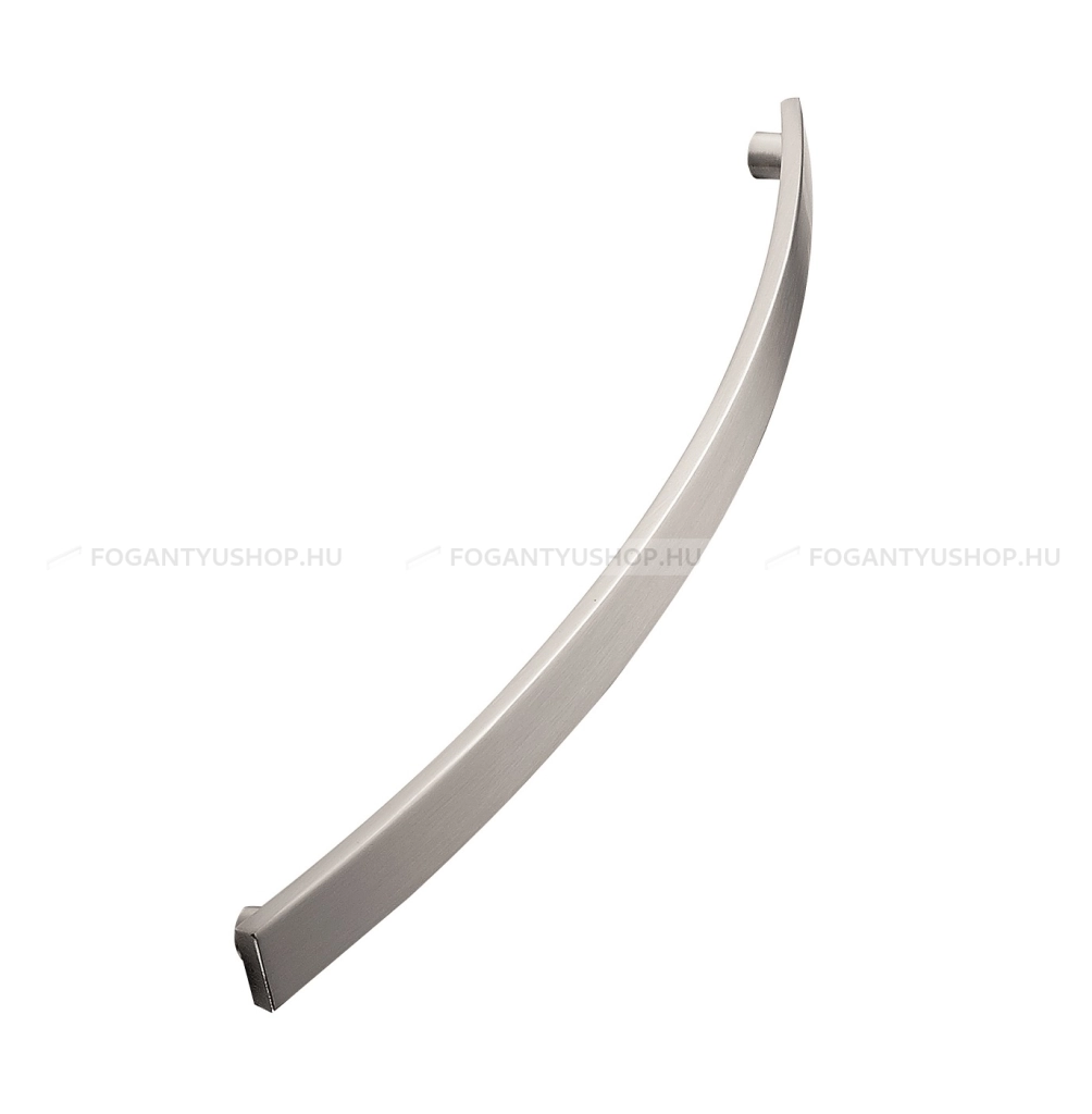 FURNIPART Bútor fogantyú - BRIDGE - Ezüst inox (szálcsiszolt) SNiL - Zamak fém ötvözet - Több méretben gyártott fém bútorfogantyú