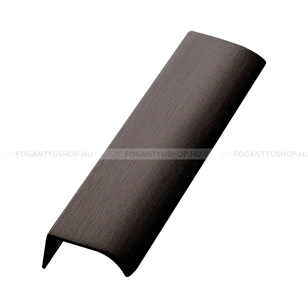 FURNIPART Bútor fogantyú - EDGE STRAIGHT - Antik bronz 94 - ABS műanyag - Bútorajtó élére ültethető színes fém fogantyú