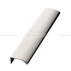 FURNIPART Bútor fogantyú EDGE STRAIGHT - Fényes króm - Alumínium