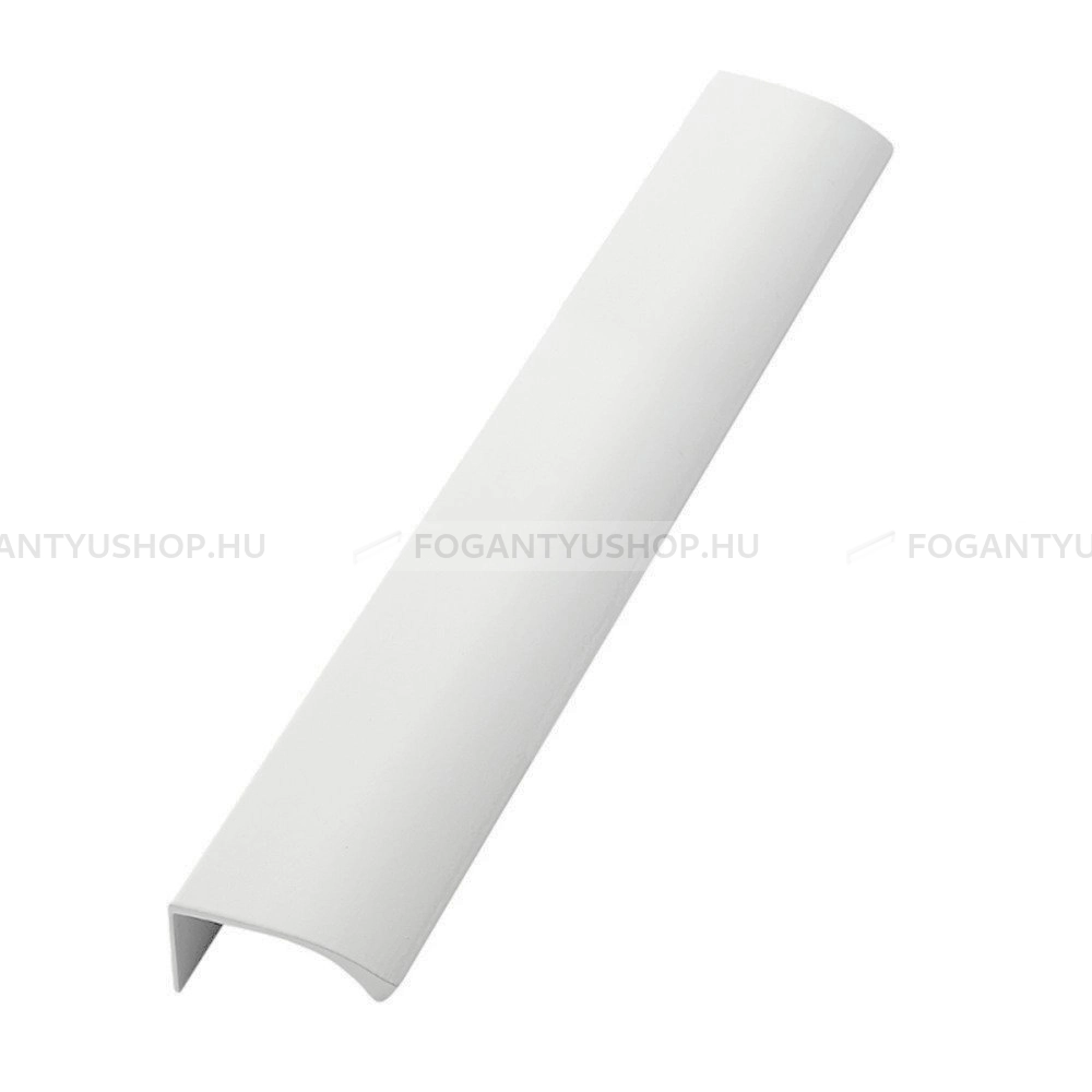 FURNIPART Bútorfogantyú - EDGE STRAIGHT Festett 9010 - Fehér 9010 - Alumínium - Bútorajtó élére ültethető színes fém fogantyú