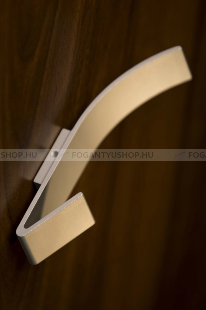 RUJZ-DESIGN-Fogas---ON-2121---Ezust-inox-(szalcsiszolt)---Kombinalt-kalaptartos-fogas