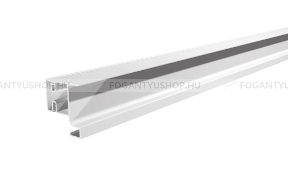 RUJZ DESIGN Bútor fogantyú - vp 2147 - Alumínium MCrE - ABS műanyag - Darabolható fém bútorfogantyú (fogantyú profil)