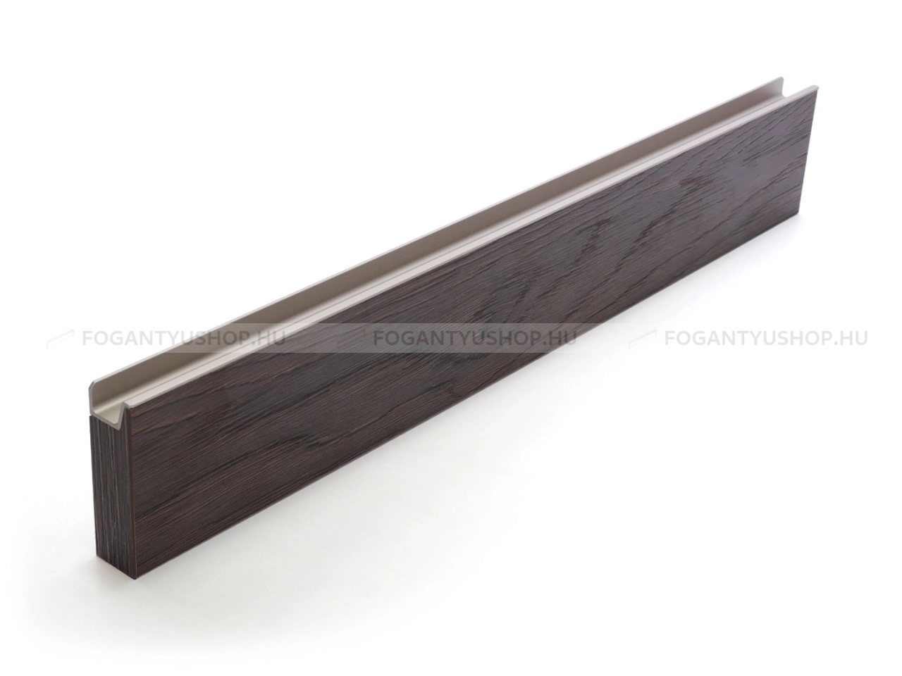 RUJZ DESIGN Fogantyú - us 2159A - Ezüst - Darabolható fém bútorfogantyú (fogantyú profil)