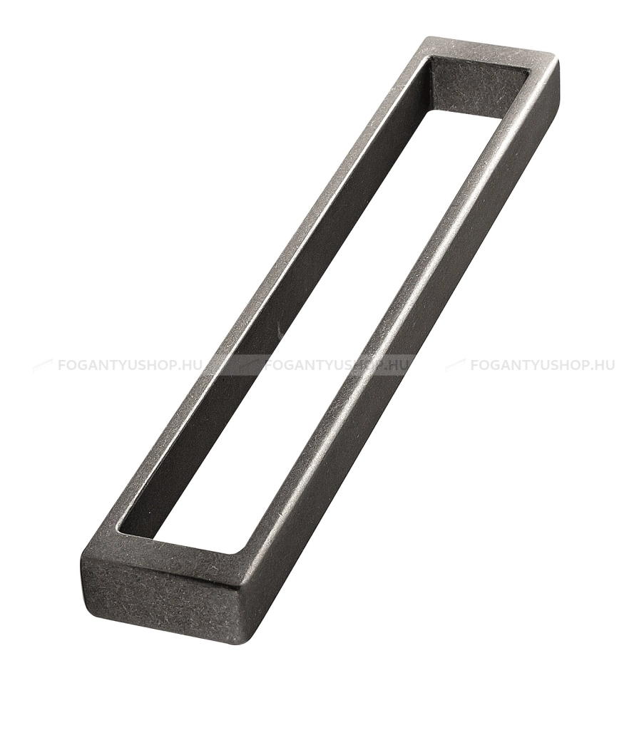 FURNIPART Fogantyú - CUBICO 192 Vintage - furattáv 192 mm - Antik szürke 22 - Zamak fém ötvözet - Klasszikus, vintage, antik fém bútorfogantyú