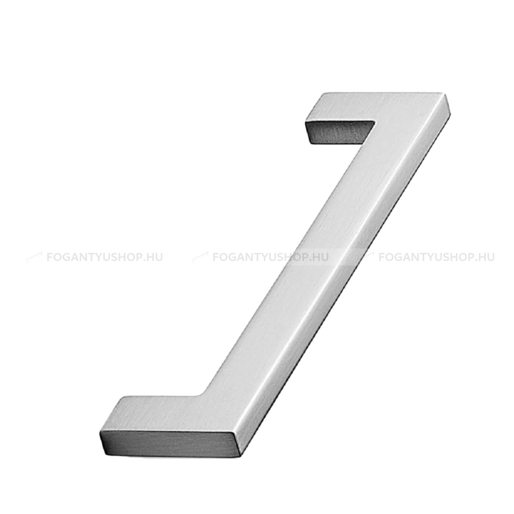 FURNIPART Fogantyú - FLAT - Szálcsiszolt 66 - Zamak fém ötvözet - Több méretben gyártott fém bútorfogantyú