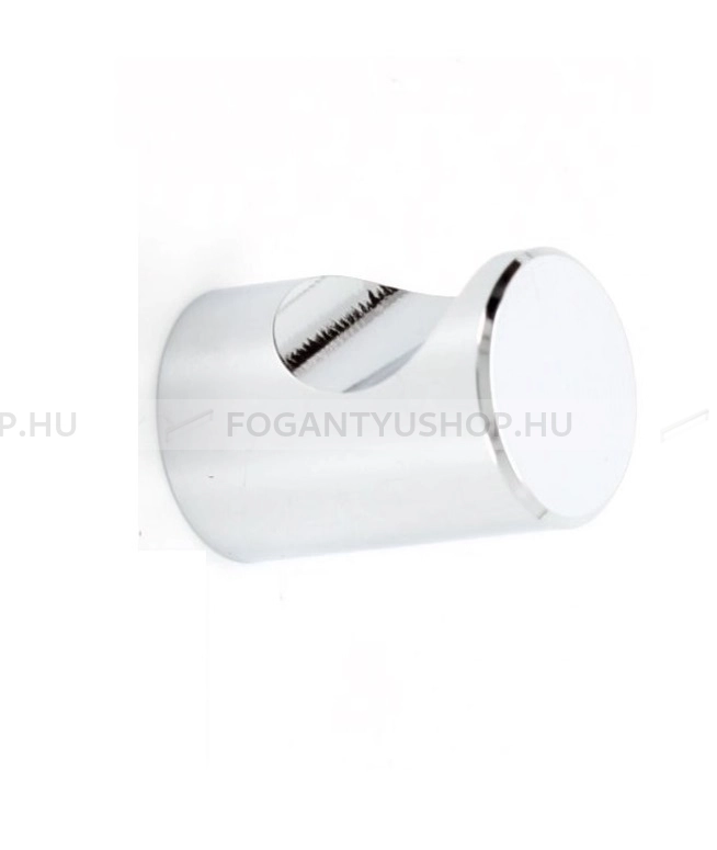 RUJZ DESIGN Bútor fogantyú - on 2127 - 1 furatos - Fényes króm Cr - Zamak fém ötvözet - Egy méretben gyártott fém bútorfogantyú