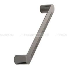 FURNIPART Bútor fogantyú METRO - 160 mm - Szálcsiszolt szürke - Zamak fém ötvözet