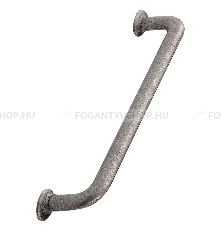 FURNIPART Bútor fogantyú - U-TURN 160 Vintage - furattáv 160 mm - Antik szürke 22 - Zamak fém ötvözet - Klasszikus, vintage, antik fém bútorfogantyú
