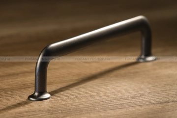 FURNIPART Bútor fogantyú U-TURN - 160 mm - Sötét antik barna - Zamak fém ötvözet