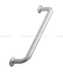 FURNIPART Bútor fogantyú U-TURN - 160 mm - Ezüst inox (szálcsiszolt) - Zamak fém ötvözet