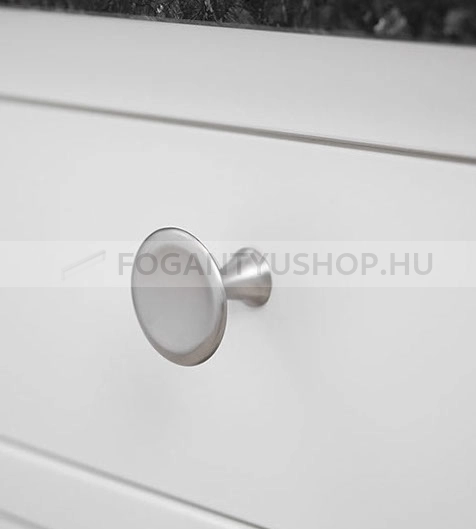 FURNIPART-Fogantyu-BELL---Ezust-inox-(szalcsiszolt)---Butor-fem-gombfogantyu-(szogletes-kerek)