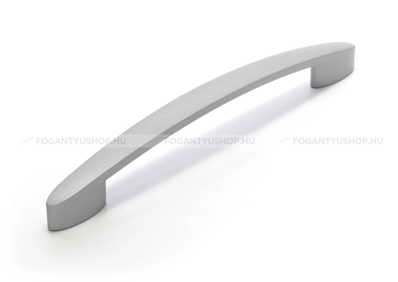 RUJZ DESIGN Bútor fogantyú - 160 360.28 - furattáv 160 mm - Ezüst inox (szálcsiszolt) SNiL - Zamak fém ötvözet - Egy méretben gyártott fém bútorfogantyú