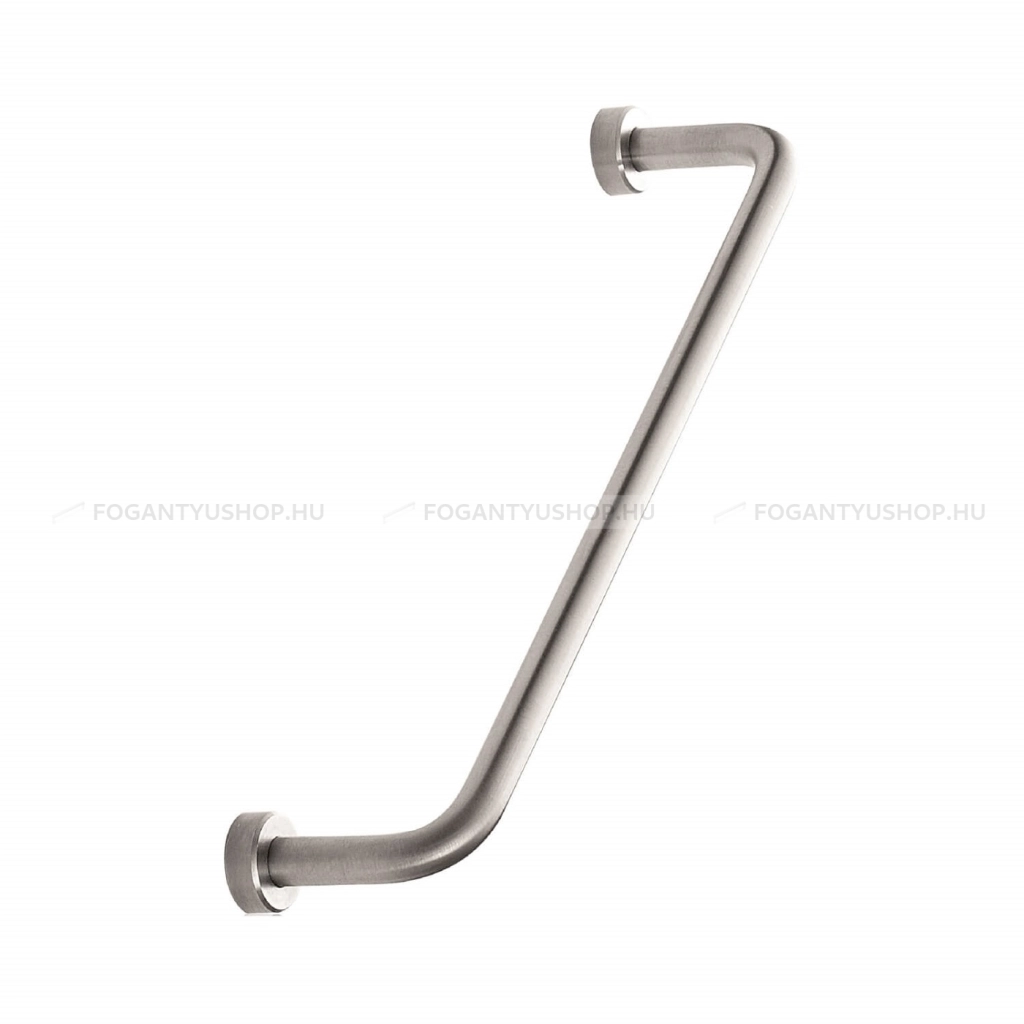 FURNIPART Fogantyú - LOUNGE 160 - furattáv 160 mm - Selyemfényű acél 25 - Inox - Rozsdamentes acél - inox fém bútorfogantyú