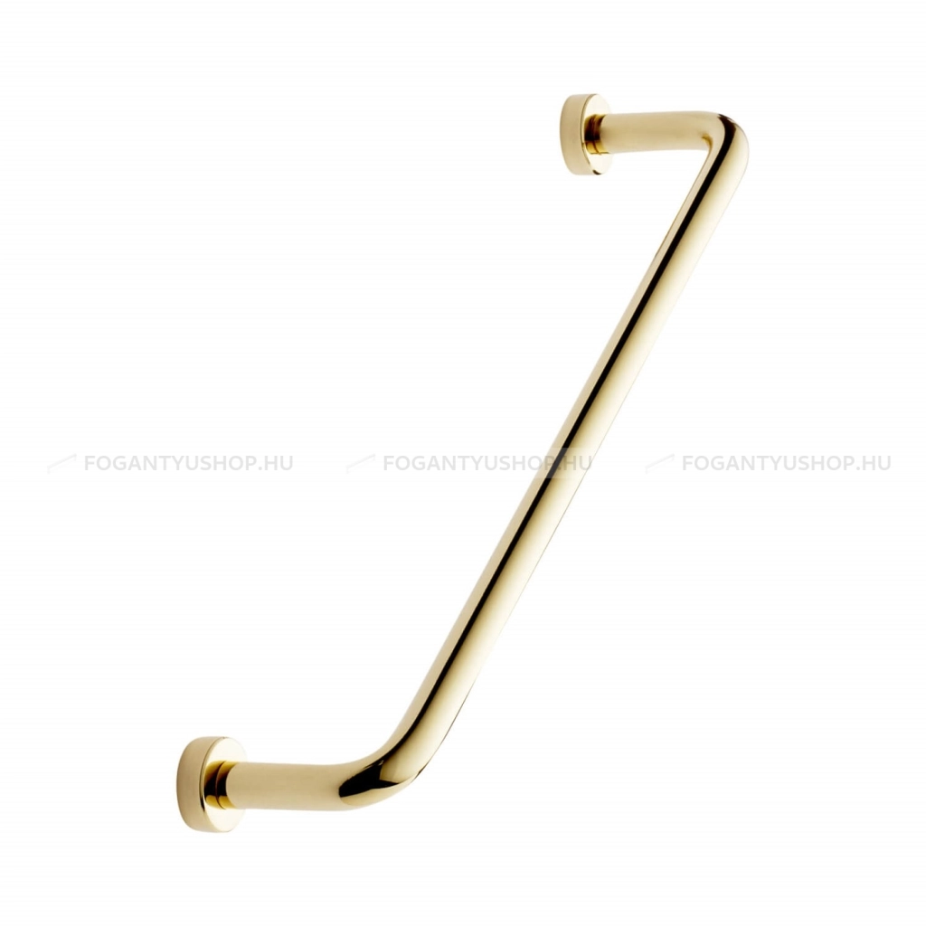 FURNIPART Bútorfogantyú - LOUNGE 160 - furattáv 160 mm - Fényes sárgaréz 29 - Márvány - Rozsdamentes acél - inox fém bútorfogantyú
