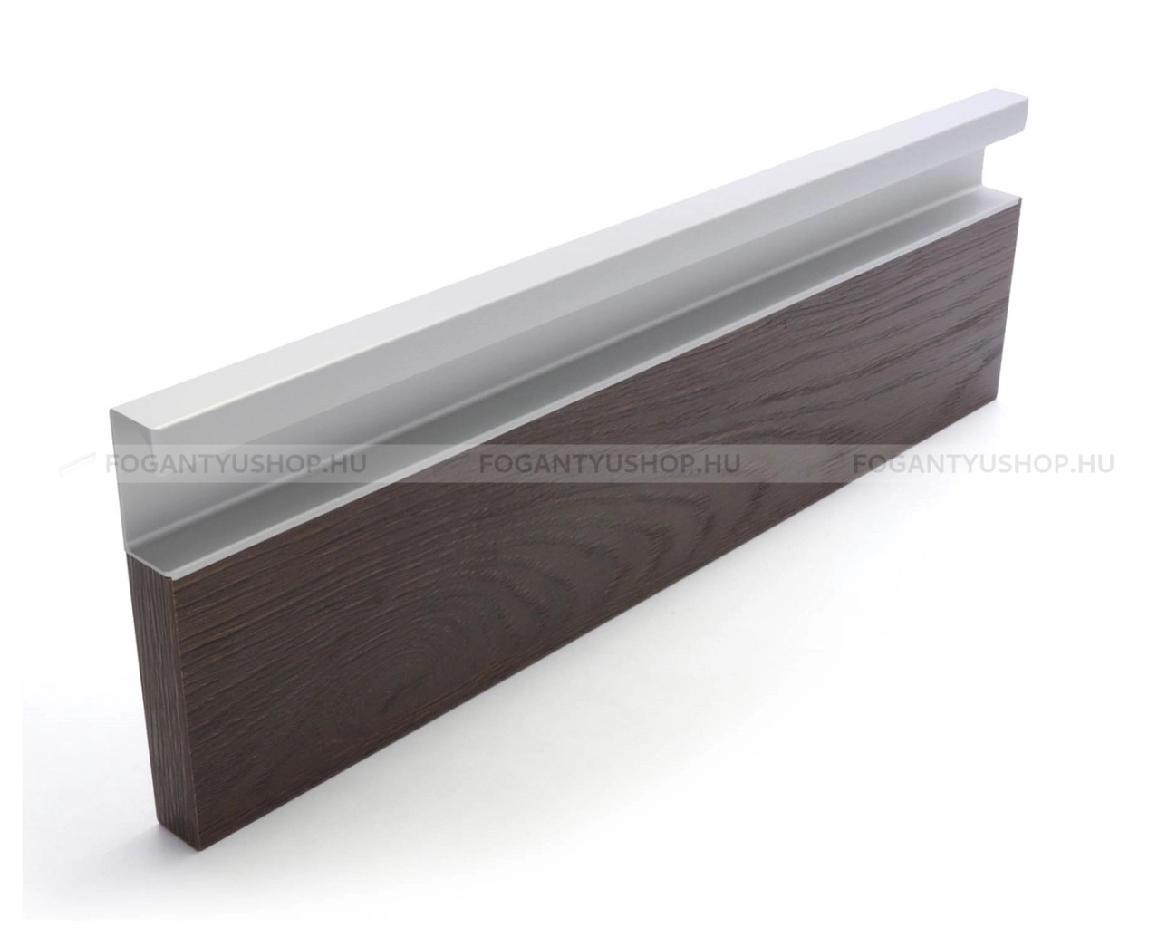 RUJZ DESIGN Bútor fogantyú - 401.40 MCrE ABS műanyag MCrE ABS műanyag MCrE - 1 furatos - Alumínium MCrE - Alumínium - Darabolható fém bútorfogantyú (fogantyú profil)