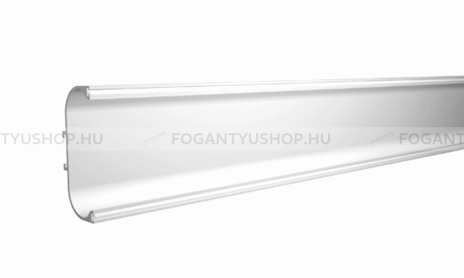 RUJZ-DESIGN---Fogantyu---439.27---Festett-feher---Darabolhato-fem-butorfogantyu-(fogantyu-profil)