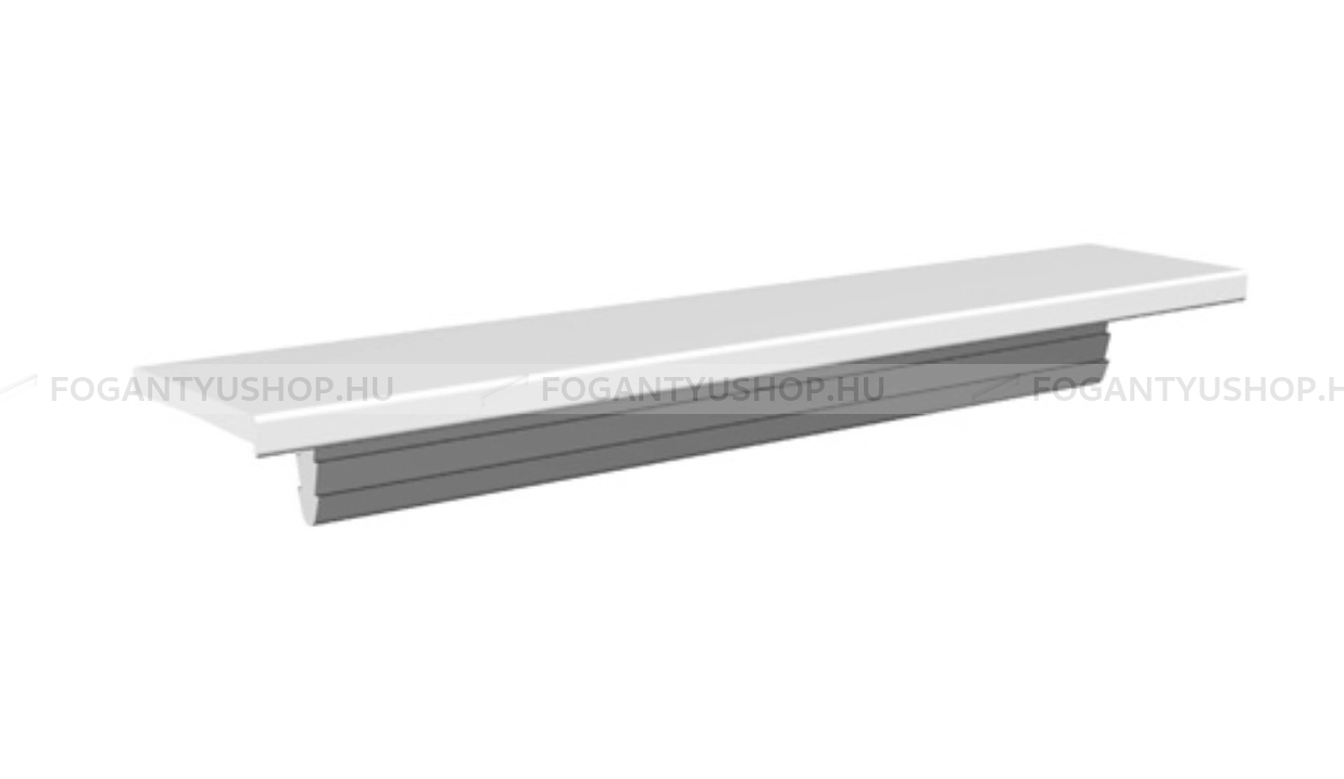RUJZ DESIGN Fogantyú - 442.19 - 1 furatos - Alumínium MCrE - Zamak fém ötvözet - Darabolható fém bútorfogantyú (fogantyú profil)