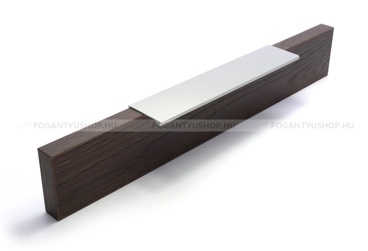 RUJZ DESIGN Bútor fogantyú - 466.43 - 1 furatos - Alumínium MCrE - ABS műanyag - Darabolható fém bútorfogantyú (fogantyú profil)