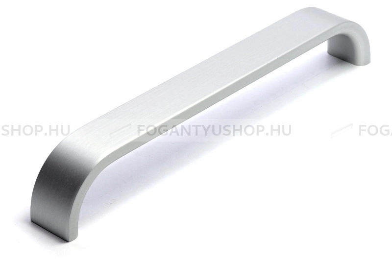 RUJZ DESIGN Fogantyú - 160 520.20 - furattáv 160 mm - Ezüst inox (szálcsiszolt) SNiL - ABS műanyag - Több méretben gyártott fém bútorfogantyú