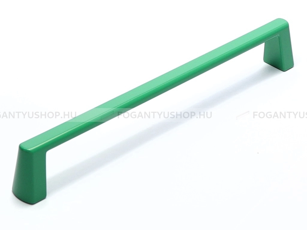 RUJZ DESIGN Fogantyú - 587.25L zelena4 színes - Zöld (fű zöld) zelena4 - Zamak fém ötvözet - Több méretben gyártott színes fém bútorfogantyú