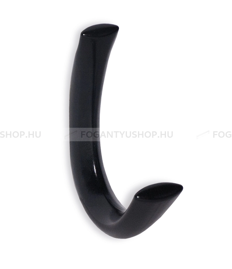 SCHWINN Kabátakasztó - 32 2345 Festett - Festett fekete BlackL - Zamak fém ötvözet - Egy akasztós fogas